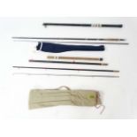 A quantity of fishing rods CONDITION: Please Note - we do not make reference to the