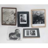 Assorted signed photos of celebrities CONDITION: Please Note - we do not make