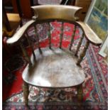 Smokers bow chair CONDITION: Please Note - we do not make reference to the