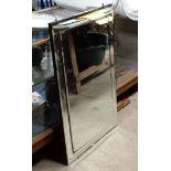 Large Art Deco style wall mirror CONDITION: Please Note - we do not make reference