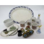 Box of assorted ceramics CONDITION: Please Note - we do not make reference to the
