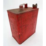 Old vintage Petrol can CONDITION: Please Note - we do not make reference to the