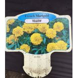 Plants : Tray of yellow French marigold (12 plants) CONDITION: Please Note - we do