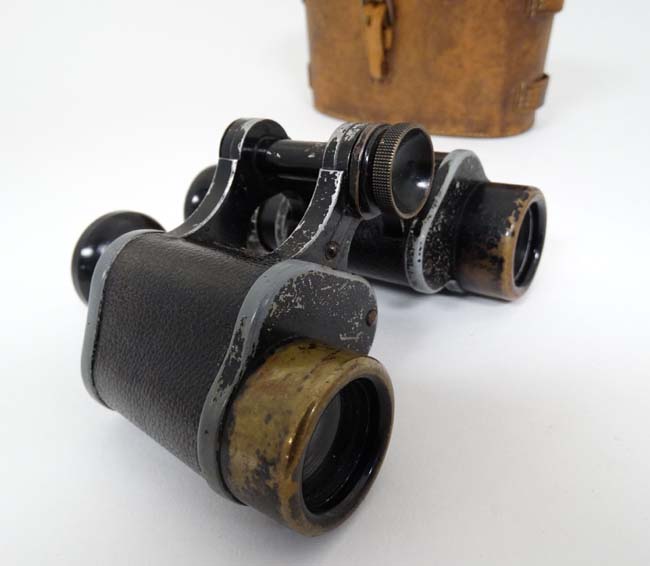 An early 20thC pair of Carl Zeiss '' Jena '' , - Image 2 of 7