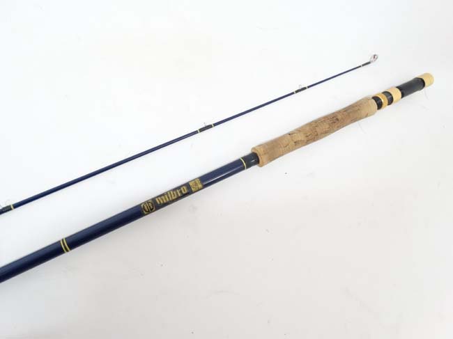 Fishing: Milbro 9' 6" single hand fly rod CONDITION: Please Note - we do not make