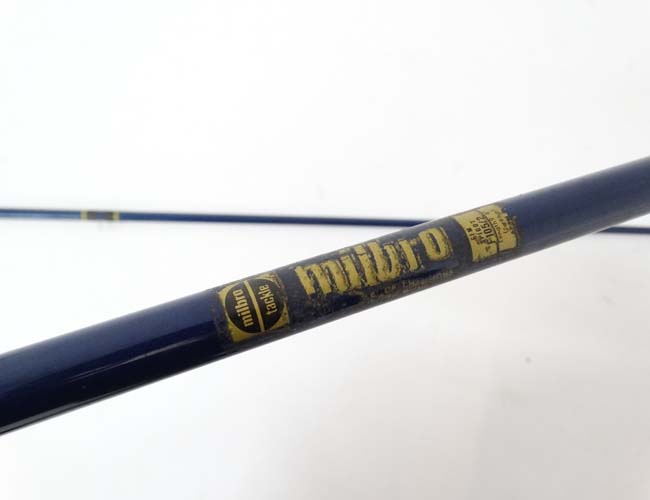 Fishing: Milbro 9' 6" single hand fly rod CONDITION: Please Note - we do not make - Image 2 of 3