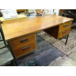Vintage retro office desk CONDITION: Please Note - we do not make reference to the