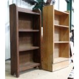 2 x small bookcases CONDITION: Please Note - we do not make reference to the