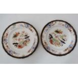 A pair of Kepple tea plates CONDITION: Please Note - we do not make reference to