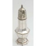 A silver plated caster approx 7 1/4" high CONDITION: Please Note - we do not make