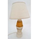 Retro lamp CONDITION: Please Note - we do not make reference to the condition of