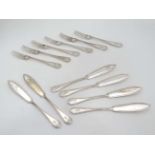 Quantity of silver plated cutlery CONDITION: Please Note - we do not make reference