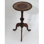 Wine table - marked with plaque under ' By Appointment to the King Waring & Gillow Ltd.