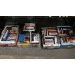 4 boxes of assorted books CONDITION: Please Note - we do not make reference to the