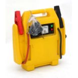 Electronic jump starter with tyre pressure gauge CONDITION: Please Note - we do not