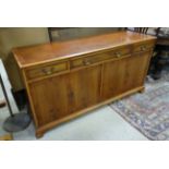 Reproduction Yewwood sideboard