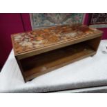 Burr Walnut coffee table CONDITION: Please Note - we do not make reference to the