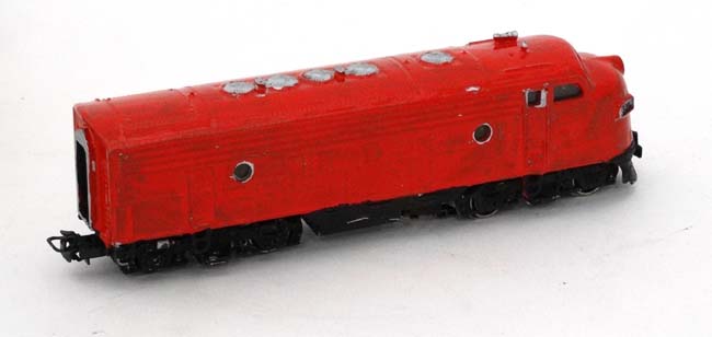 A Marklin 337 Santa Fe locomotive railway engine. Approx 7" long. - Image 2 of 2