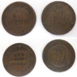 Penny Token / Condor Token / Provincial Token : Parys Mine Company (Anglesey) copper Conder penny