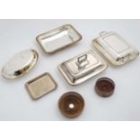 Assorted silver plated wares to include entree dishes,