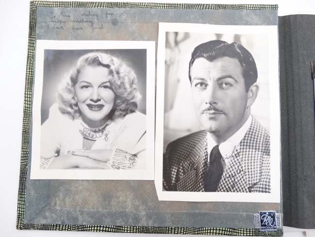 1940's and later Filmstar Autograph photographs in ink : a large quantity of 1930's and later - Image 4 of 10