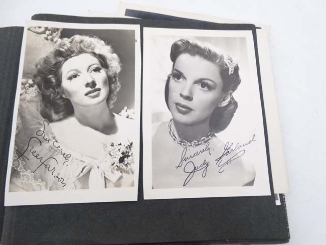 1940's and later Filmstar Autograph photographs in ink : a large quantity of 1930's and later - Image 8 of 10