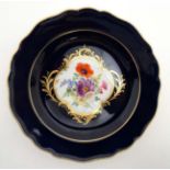 A mid 20thC small '' Meissen '' cabinet plate ,