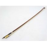 Musical Instruments : An early 20thC Violin bow by Chalupetzky ,
