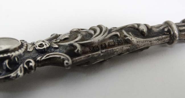 Assorted items to include a silver backed brush hallmarked Birmingham 1903 , - Image 6 of 7