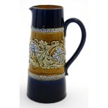 An early 20thC Doulton Lambeth jug, numbered 9511,