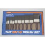 A 10 piece "Lynwood" paint brush set CONDITION: Please Note - we do not make