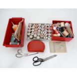 A quantity of assorted sewing kits etc CONDITION: Please Note - we do not make
