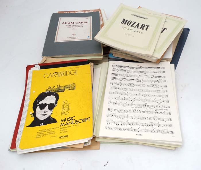 Large quantity of assorted sheet music, - Image 2 of 3