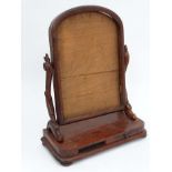 19thC Mahogany mirror frame CONDITION: Please Note - we do not make reference to