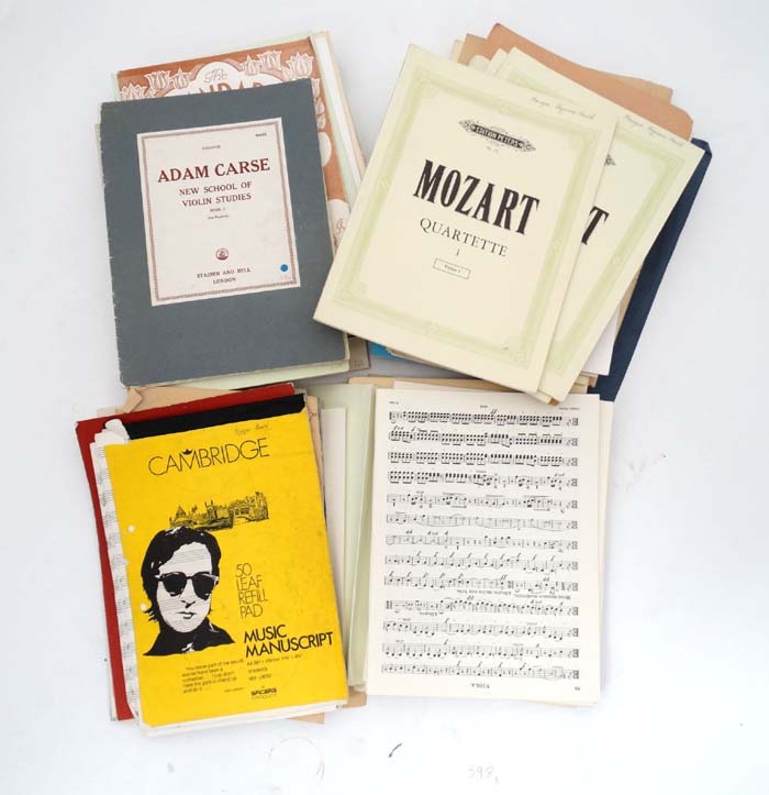 Large quantity of assorted sheet music, - Image 3 of 3