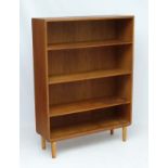 Vintage Retro : A Danish oak bookcase ,