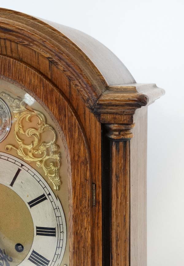 Gustave Becker musical Bracket Clock ; - Image 6 of 11