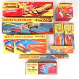A collection of 1970s matchbox sets in original boxes to include : A SF3 Curve and space leap set,