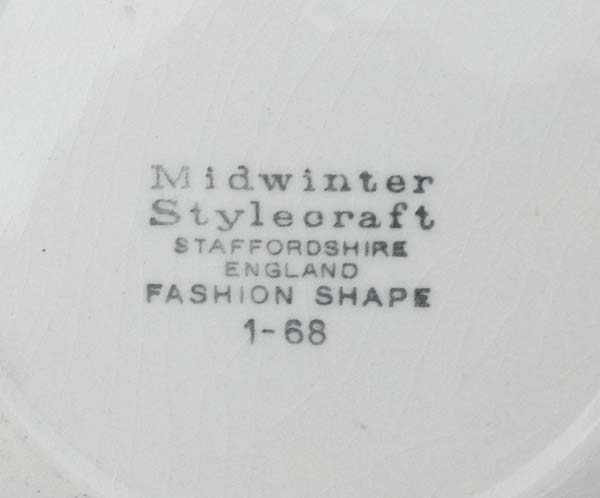 Vintage Retro: A large collection of 1960s Midwinter Style craft and other style ceramics to - Image 5 of 7