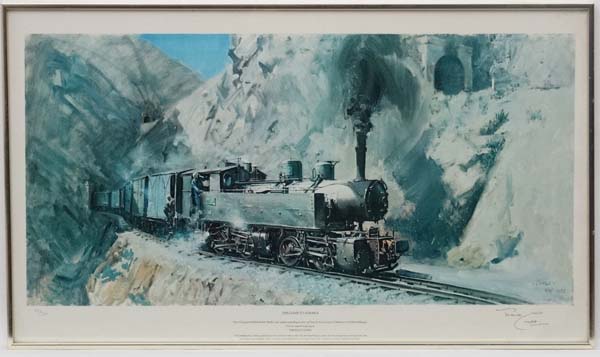 Terence Tenison Cuneo (1907-1996), Signed limited Edition coloured print 297/850,