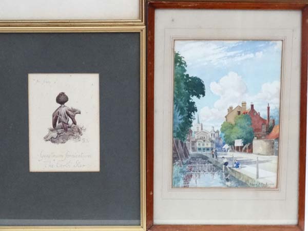 An assortment of watercolors by H Ball, ER. - Image 4 of 9
