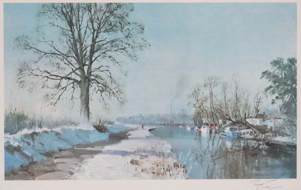 Terence Tenison Cuneo (1907-1996), Signed coloured print, - Image 4 of 4