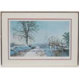 Terence Tenison Cuneo (1907-1996), Signed coloured print,