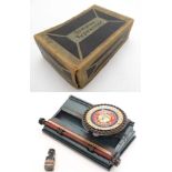 A c1900 tinplate American made '' Simplex '' typewriter '' Special demonstrated model A '' with