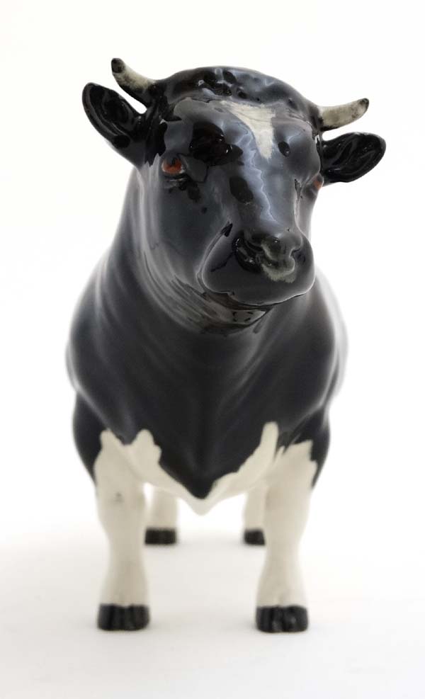 A Beswick model formed as a Friesian Bull '' Champion Coddington Hilt Bar '', - Image 5 of 7