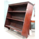 Mahogany hanging shelves CONDITION: Please Note - we do not make reference to the