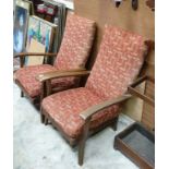 Pair Parker Knoll armchairs CONDITION: Please Note - we do not make reference to