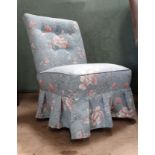 Floral upholstered chair CONDITION: Please Note - we do not make reference to the