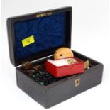 Jewellery box containing assorted costume jewellery CONDITION: Please Note - we do