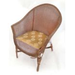 Lloyd Loom style chair CONDITION: Please Note - we do not make reference to the